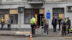 Rusia Serang Ibu Kota Ukraina, 8 Orang Terluka