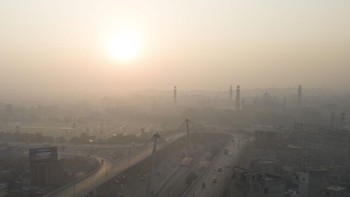 FOTO: Lahore Pakistan Jadi Kota dengan Udara Terburuk di Dunia