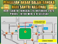 Ada Pengajian Akbar di Simpang Lima Semarang Malam Ini, Cek Rekayasa Lalinnya Ada Pengajian Akbar di Simpang Lima Semarang Malam Ini, Cek Rekayasa Lalinnya