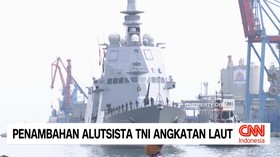 VIDEO: Penambahan Alutsista TNI Angkatan Laut