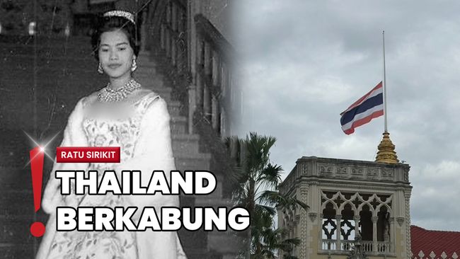 Ratu Sirikit Meninggal, Kerajaan Kibarkan Bendera Setengah Tiang