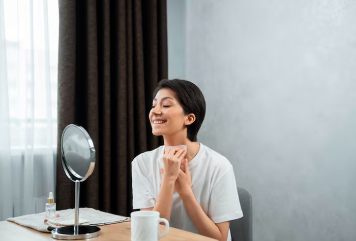 Temukan persona dengan self care. Jadi, kamu bukan hanya glowing dari luar, tapi juga bercahaya dari dalam./Foto: freepik.com/freepik