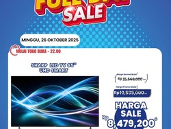 Transmart Full Day Sale! TV 65 Inch Dibanderol Rp 8,4 Juta Transmart Full Day Sale! TV 65 Inch Dibanderol Rp 8,4 Juta
