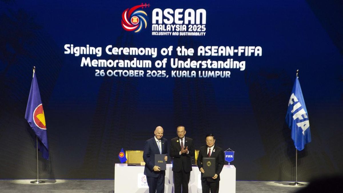 Infantino Luncurkan FIFA ASEAN Cup, Turnamen Baru di Asia Tenggara