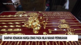 VIDEO: Dampak Kenaikan Harga Emas Pada Nilai Mahar Pernikahan