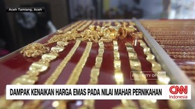 VIDEO: Dampak Kenaikan Harga Emas Pada Nilai Mahar Pernikahan