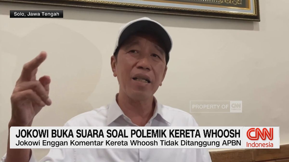 VIDEO: Jokowi Buka Suara Soal Polemik Kereta Whoosh