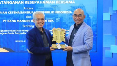 Kemnaker dan Bank Mandiri Bersinergi Dorong Kompetensi SDM