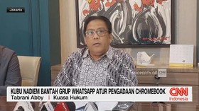 VIDEO: Kubu Nadiem Bantah Grup WhatsApp Atur Pengadaan Chromebook
