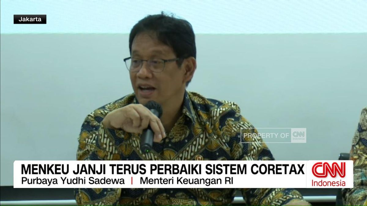 VIDEO: Menkeu Janji Terus Perbaiki Sistem Coretax