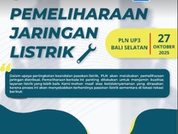 Cek Jadwalnya! Pemeliharaan Jaringan Listrik di Bali Timur-Selatan Hari Ini Cek Jadwalnya! Pemeliharaan Jaringan Listrik di Bali Timur-Selatan Hari Ini