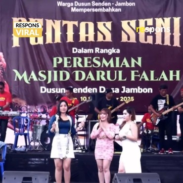 Komentar MUI soal Penampilan Biduan dalam Peresmian Masjid di Jawa Tengah