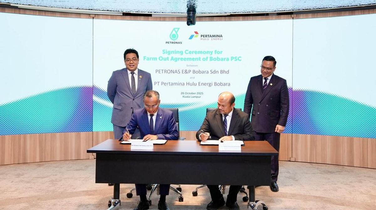 Pertamina Caplok 24,5 Persen Saham Petronas di Blok Bobara