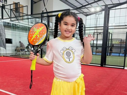 Potret Terbaru Ayang Anak Tasya Farasya Ikutan Padel Seperti Sang Bunda