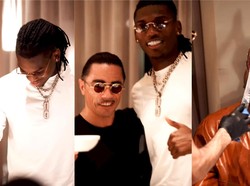 Salt Bae Heboh, Restorannya Kedatangan Pesepak Bola Rafael Leao Salt Bae Heboh, Restorannya Kedatangan Pesepak Bola Rafael Leao