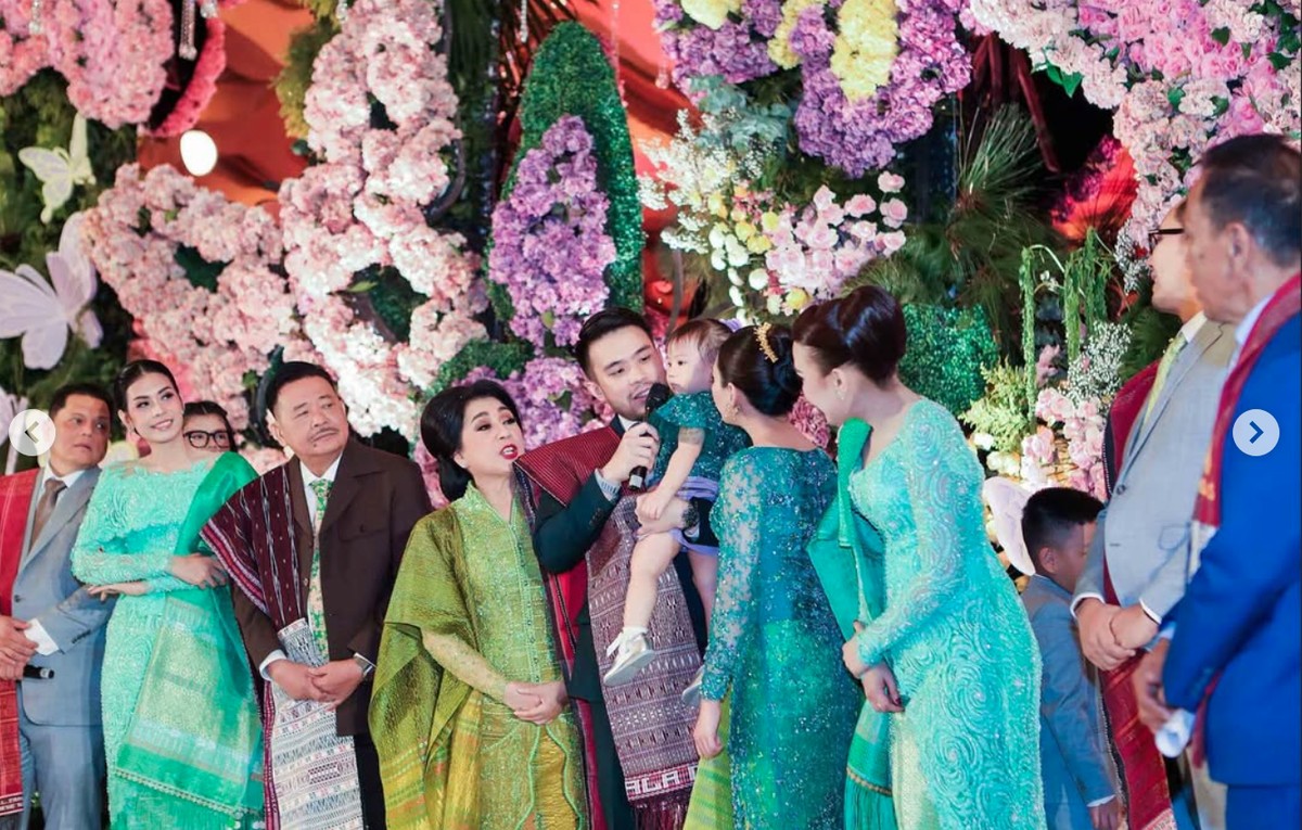 Syukuran pembaptisan Kyarra