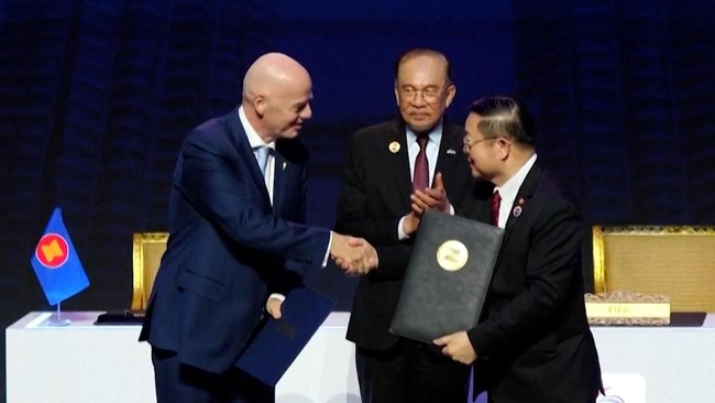 Thumbnail VIDEO: Momen Gianni Infantino Luncurkan FIFA ASEAN Cup