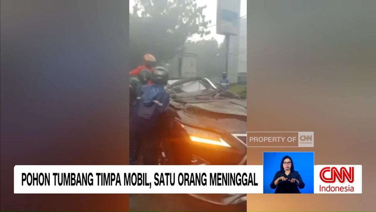 VIDEO: Waspada Banjir, Hujan Angin Landa Ibu Kota