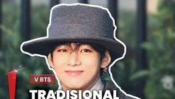 img-title Video: Debut di Vogue World 2025, V BTS Pakai Outfit Ala Hanbok Korea