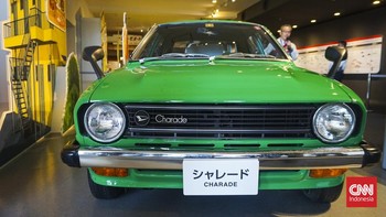 FOTO: 'Lorong Waktu' Perjalanan Panjang Daihatsu di Humobility World