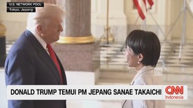 VIDEO: Donald Trump Temui PM Jepang Sanae Takaichi