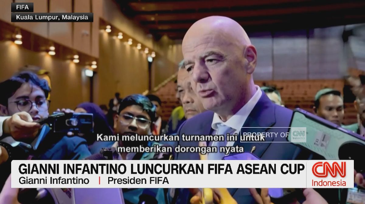 VIDEO: Gianni Infantino Luncurkan FIFA ASEAN Cup