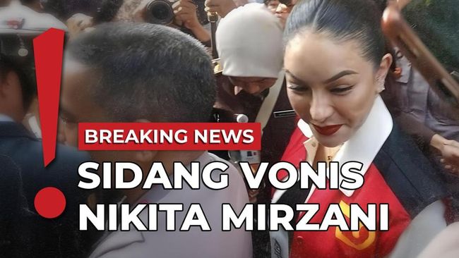 Streaming Langsung: Putusan Sidang Nikita Mirzani Streaming Langsung: Putusan Sidang Nikita Mirzani
