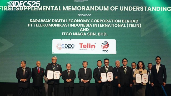 Sinergi Telin, SDEC & ITCO Niaga Kembangkan Sistem Kabel Laut ICE II Kolaborasi antara Telin, SDEC dan ITCO Niaga menjadi bukti komitmen bersama untuk memperkuat posisi Asia Tenggara dalam ekonomi digital global.