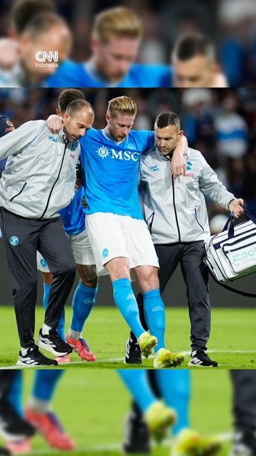 Momen De Bruyne Sial, Cedera usai Tendang Penalti