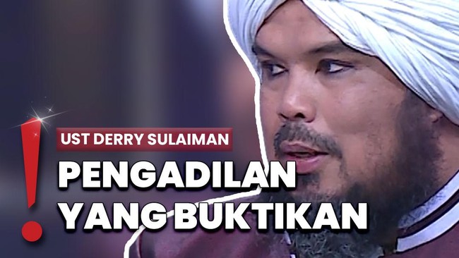 Video: Ustaz Derry Dukung Ammar Zoni Dihukum Jika Terbukti Bersalah