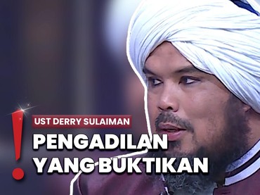 Video: Ustaz Derry Dukung Ammar Zoni Dihukum Jika Terbukti Bersalah