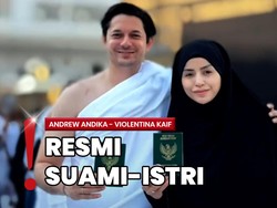 Andrew Andika dan Violentina Kaif Pamer Buku Nikah saat Umrah