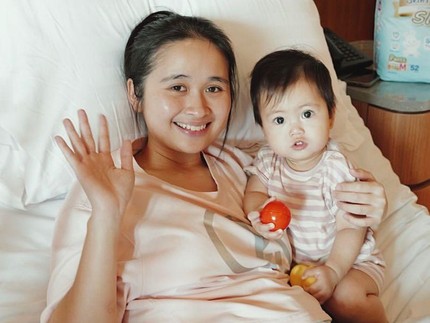 Cerita Gritte Agatha soal Anak Kejang Kena Rhinovirus, Virus yang Sebabkan Batuk-Pilek