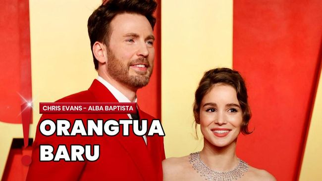 Resmi Orangtua, Chris Evans-Alba Baptista Sambut Kelahiran Putri Pertama