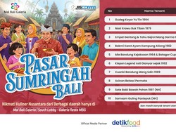 Festival Kuliner Pasar Sumringah Bali Sajikan Puluhan Kuliner Legendaris Festival Kuliner Pasar Sumringah Bali Sajikan Puluhan Kuliner Legendaris