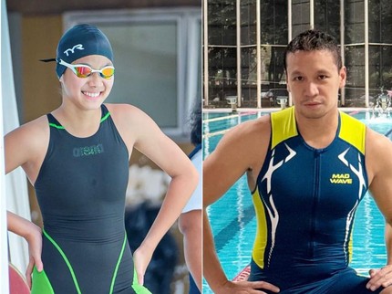 Potret Kedekatan Samuel Rizal dan Sang Putri yang Kini Jadi Atlet Renang