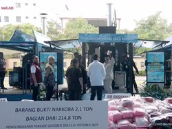 Rincian 214 Ton Narkoba Dimusnahkan Polri: Ganja, Kokain hingga Liquid Vape Rincian 214 Ton Narkoba Dimusnahkan Polri: Ganja, Kokain hingga Liquid Vape