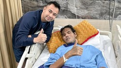 6 Potret Raffi Ahmad Bawa Fahmi Bo ke  Rumah Sakit & Dirawat di Kelas Utama