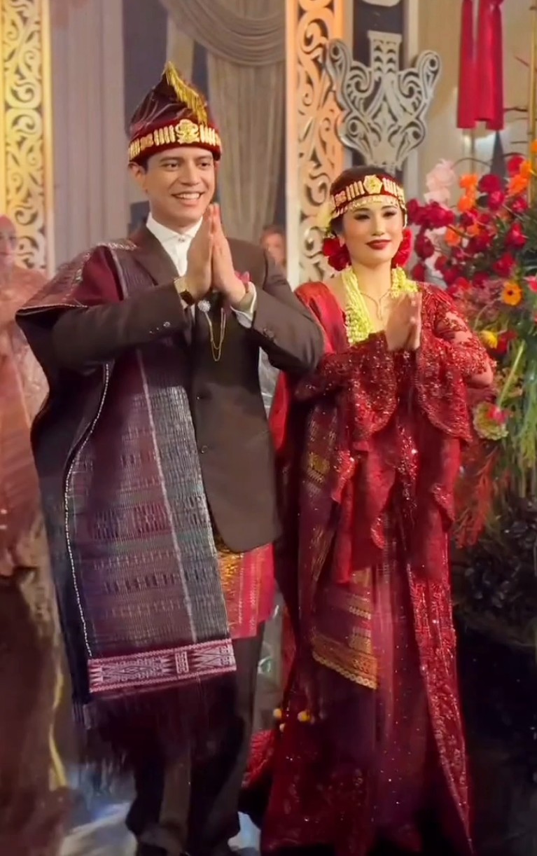 Resepsi Pernikahan Magisha Afreya Thohir dan Moshe Panjaitan.