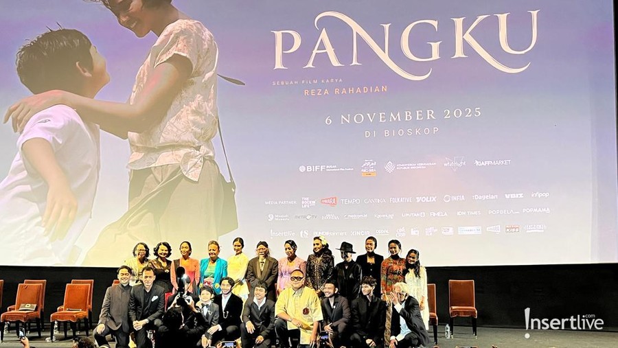 Reza Rahadian di Press Screening 'Pangku' Reza Rahadian di Press Screening 'Pangku'