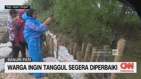 VIDEO: Warga Pati Ingin Tanggul Sungai Widodaren Segera Diperbaiki
