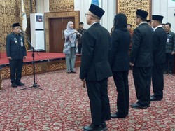 Gubernur Jambi Al Haris Lantik 4 Pejabat Hasil Lelang, Ini Harapannya