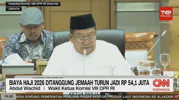 VIDEO: Biaya Haji 2026 Ditanggung Jamaah Turun Jadi Rp54,1 Juta