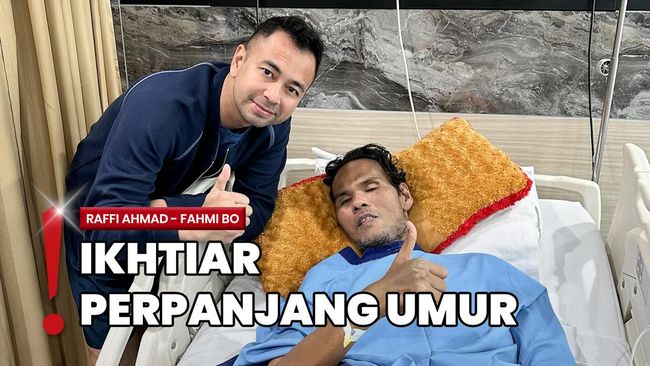 Berjuang Lawan Sakit, Fahmi Bo Dapat Perawatan di RS Dibantu Raffi