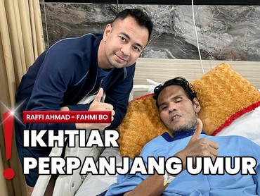 Berjuang Lawan Sakit, Fahmi Bo Dapat Perawatan di RS Dibantu Raffi