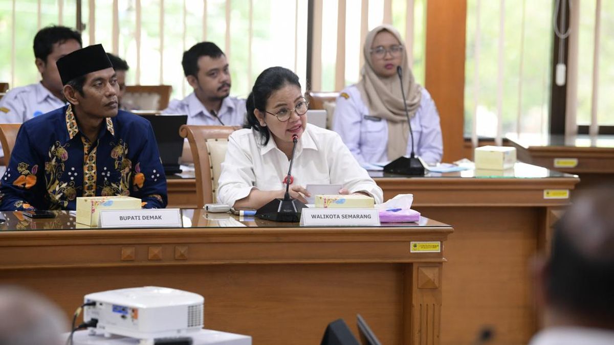 Wali Kota Semarang Rakor Dengan Gubernur, Ajukan Pompa dan Kolam Retensi