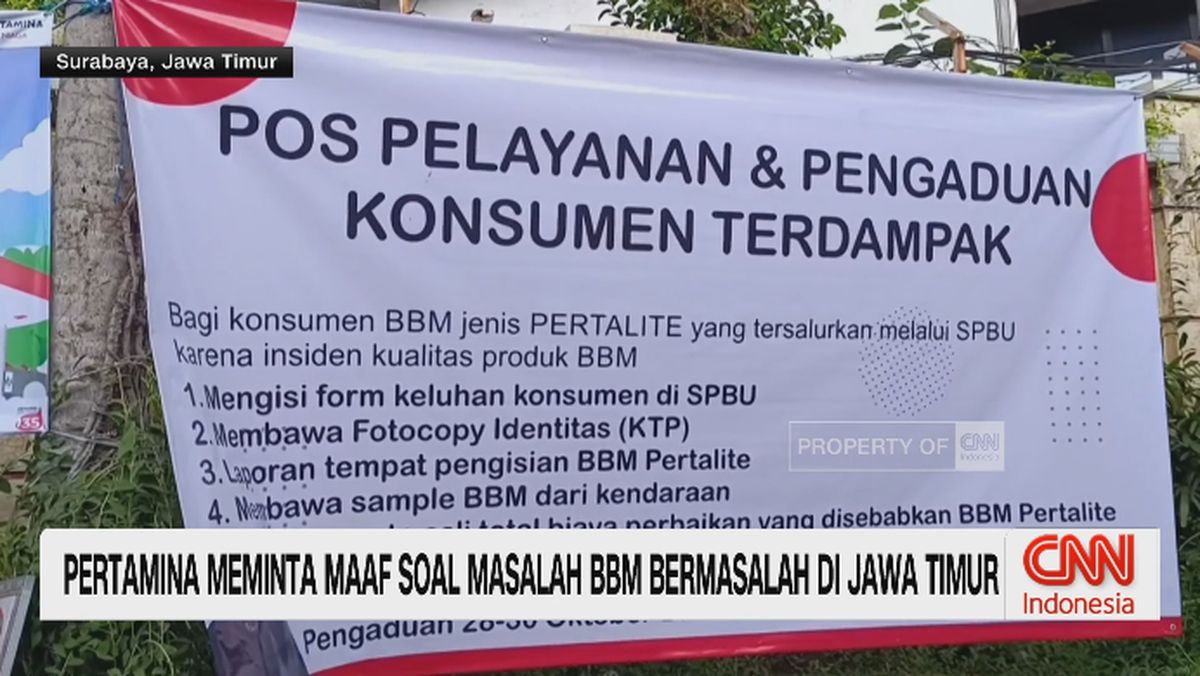 VIDEO: Pertamina Minta Maaf Soal BBM Bermasalah di Jawa Timur