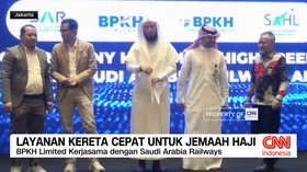 VIDEO: Jemaah Haji Indonesia Bisa Naik Kereta Cepat di Arab Saudi!