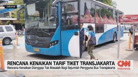 VIDEO: Rencana Kenaikan Tarif Tiket Transjakarta