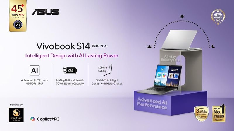 Di tengah perkembangan perangkat digital, spesifikasi dan fitur laptop pun jadi semakin adaptif.